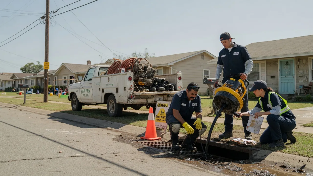 Drain Cleaning in Noble, LA near me